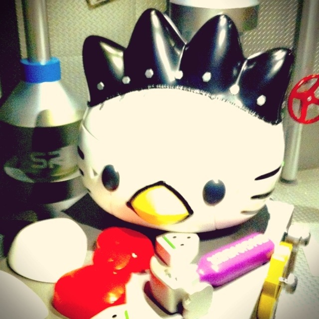 與黑色企鵝XO合體中～我覺得這個超級可愛的