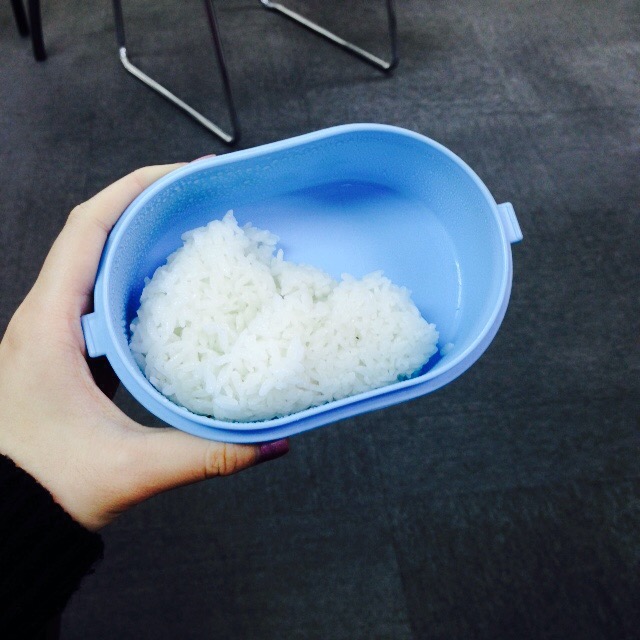 小藍便當盒變成我每日的營養來源