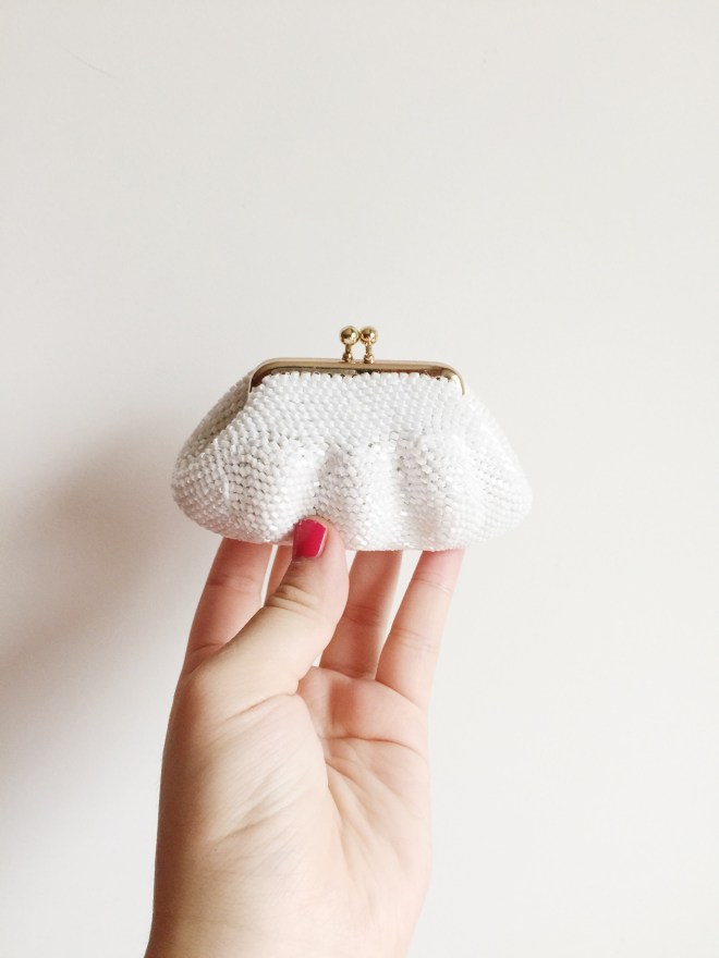 charlate-bead coin bag