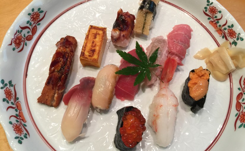 #日本仙台小姨子吃好寶之旅- 仙台自助旅行-東北宮城縣塩釜市著名的排隊壽司店-壽司哲すしてつ 本店